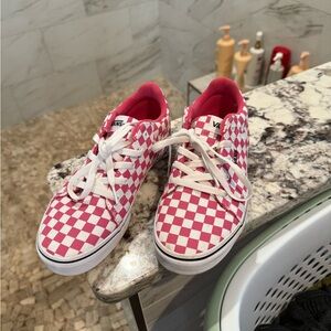Vans Pink women’s  checkered